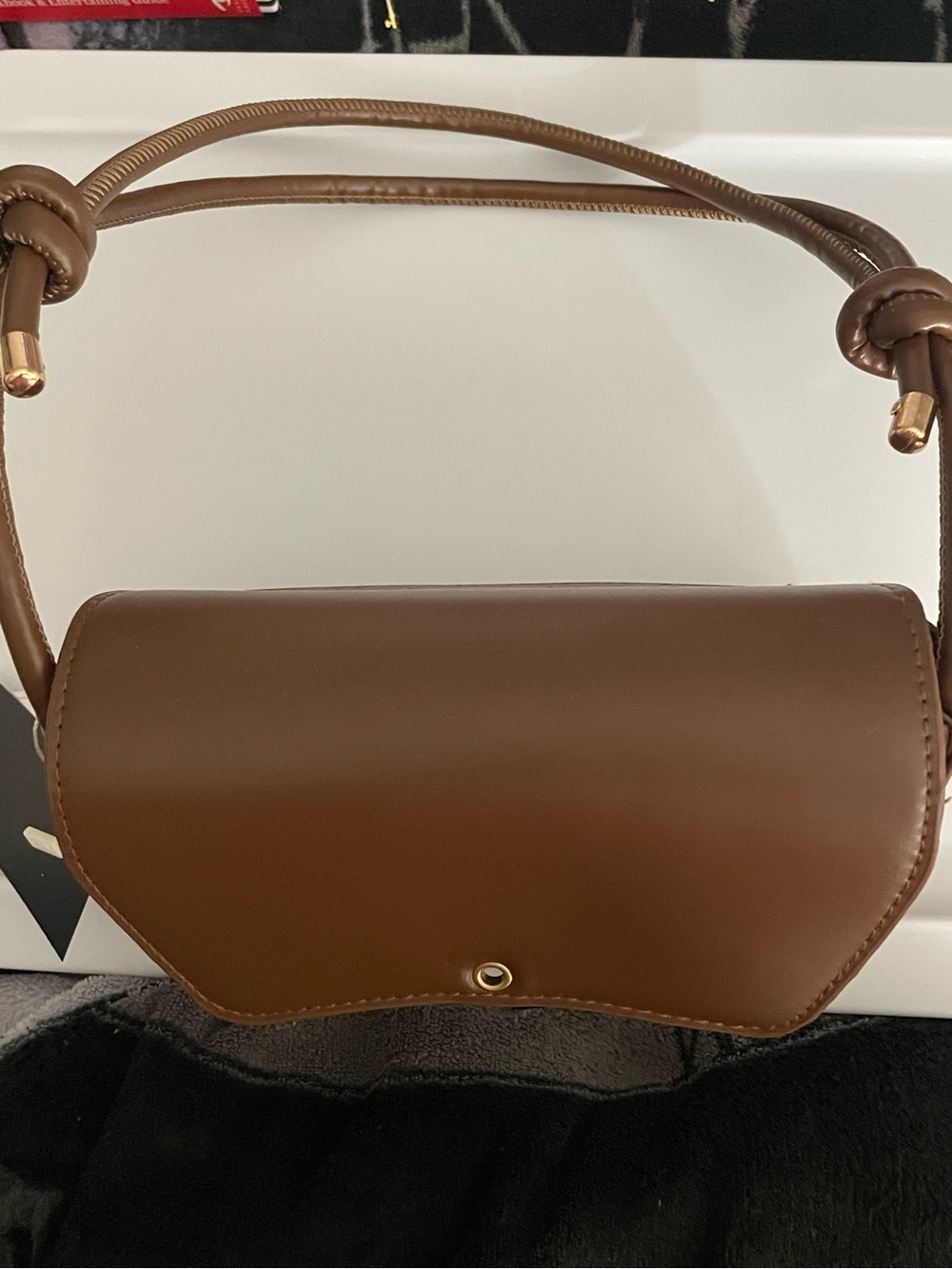 Redefine Beauty Co. Sienna Mini Shoulder Bag-Brown - Picture 4 of 9